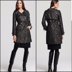 Elie Tahari ● Leopard Trench